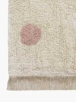 Handgeweven kindervloerkleed Hippy Dots, wasbaar^Lorena Canals Sale