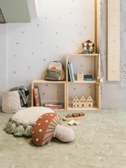 Handgeweven kindervloerkleed Woods, wasbaar^Lorena Canals Online