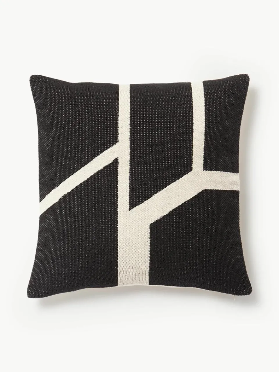 Handgeweven kussenhoes Asta met geometrisch patroon^Westwing Collection Clearance