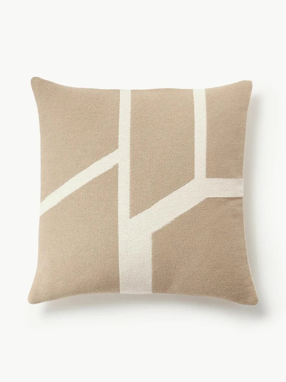 Handgeweven kussenhoes Asta met geometrisch patroon^Westwing Collection Sale