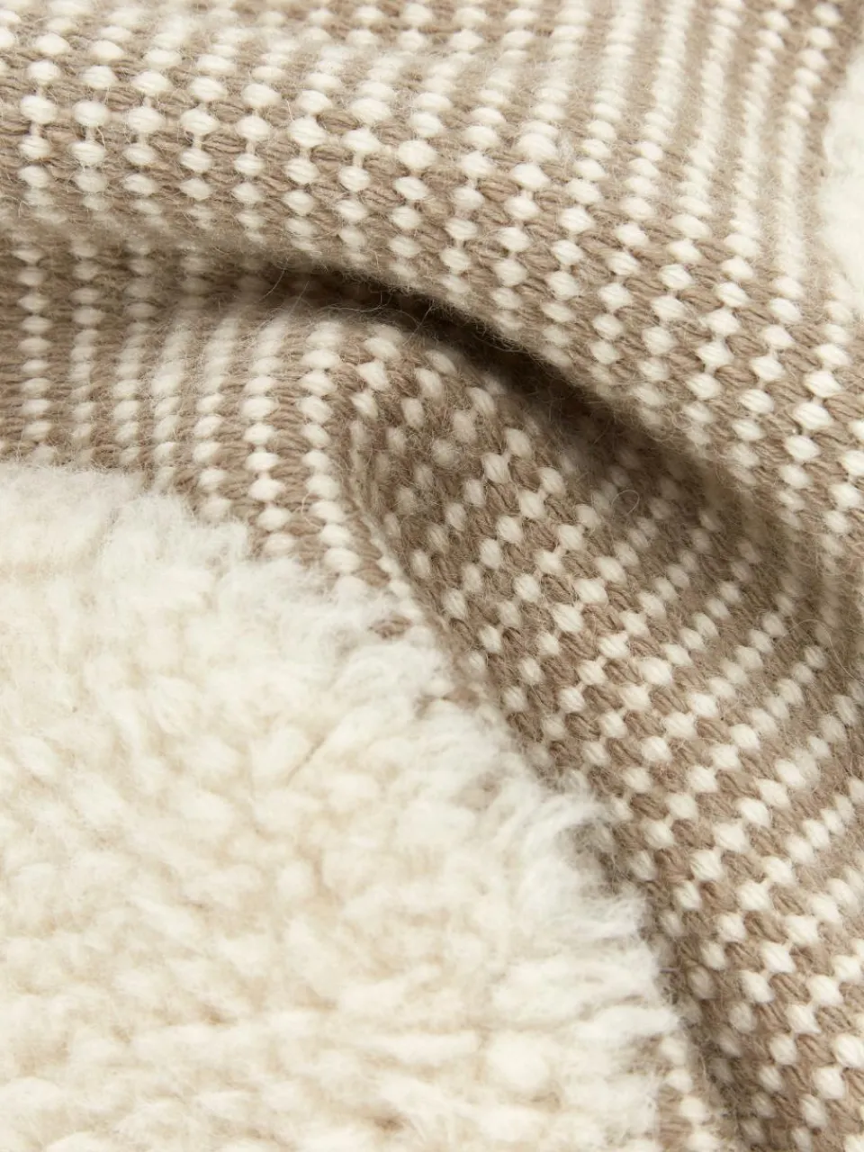 Handgeweven kussenhoes Wool^Westwing Collection Online