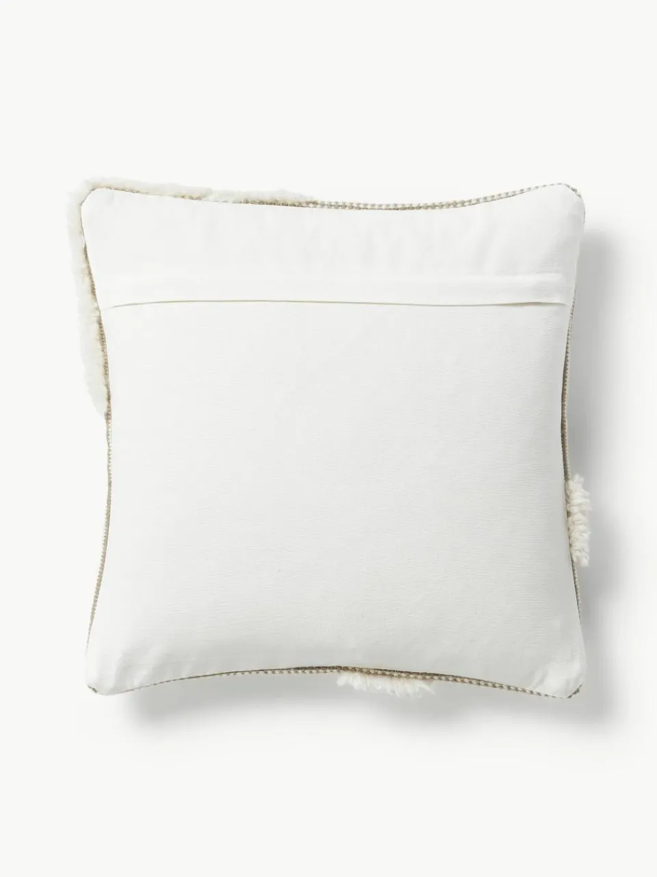 Handgeweven kussenhoes Wool^Westwing Collection Online