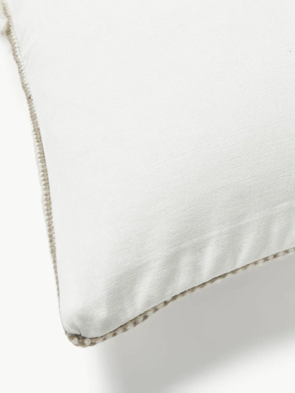 Handgeweven kussenhoes Wool^Westwing Collection Online