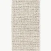 Handgeweven laagpolig wollen vloerkleed Rumi^Westwing Collection Clearance