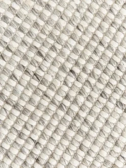 Handgeweven laagpolig wollen vloerkleed Rumi^Westwing Collection Clearance