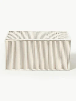 Handgeweven opbergdozen Gabe van touw, 2-delig^Westwing Collection Fashion