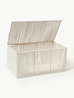 Handgeweven opbergdozen Gabe van touw, 2-delig^Westwing Collection Fashion