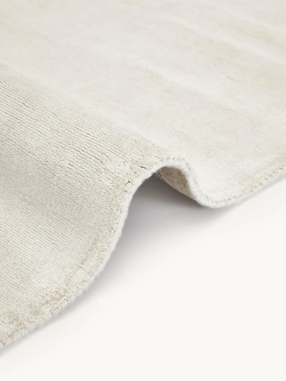 Handgeweven viscose vloerkleed Jane^Westwing Collection Outlet