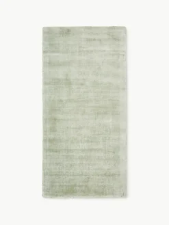 Handgeweven viscose vloerkleed Jane^Westwing Collection Hot