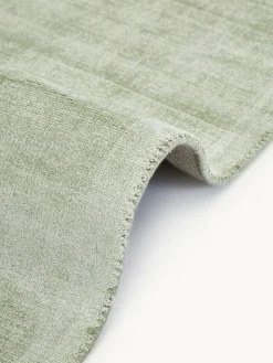 Handgeweven viscose vloerkleed Jane^Westwing Collection Hot