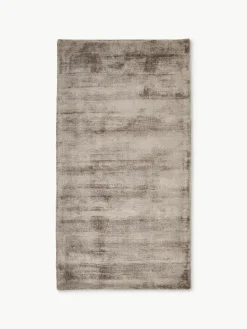 Handgeweven viscose vloerkleed Jane^Westwing Collection Best