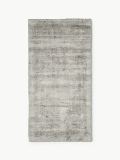 Handgeweven viscose vloerkleed Jane^Westwing Collection Hot