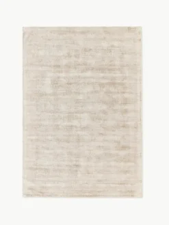 Handgeweven viscose vloerkleed Jane^Westwing Collection Sale
