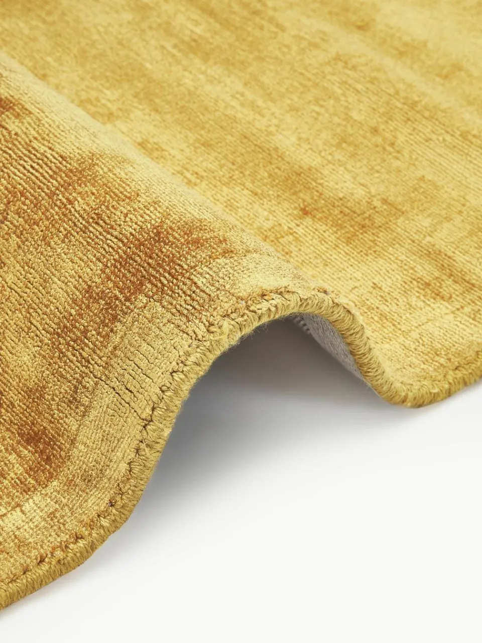 Handgeweven viscose vloerkleed Jane^Westwing Collection Discount
