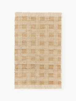 Handgeweven vloerkleed Almir met franjes^Westwing Collection Discount