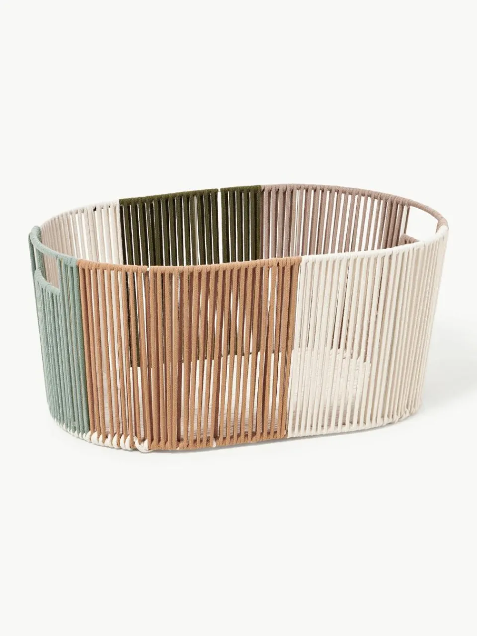 Handgeweven wasmand Gabe van touw^Westwing Collection Sale