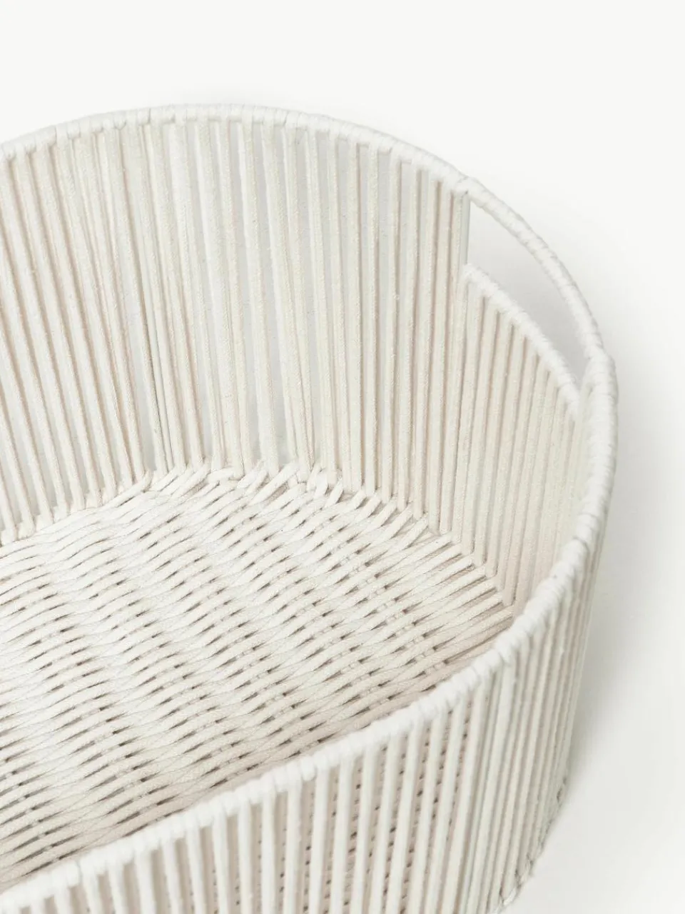 Handgeweven wasmand Gabe van touw^Westwing Collection Outlet