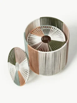 Handgeweven wasmanden Gabe van touw, 2-delig^Westwing Collection Clearance