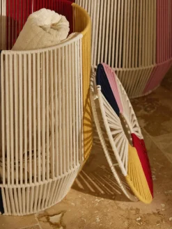 Handgeweven wasmanden Gabe van touw, 2-delig^Westwing Collection Hot