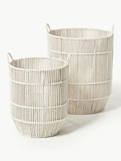 Handgeweven wasmanden van touw, 2-delig^Westwing Collection Online
