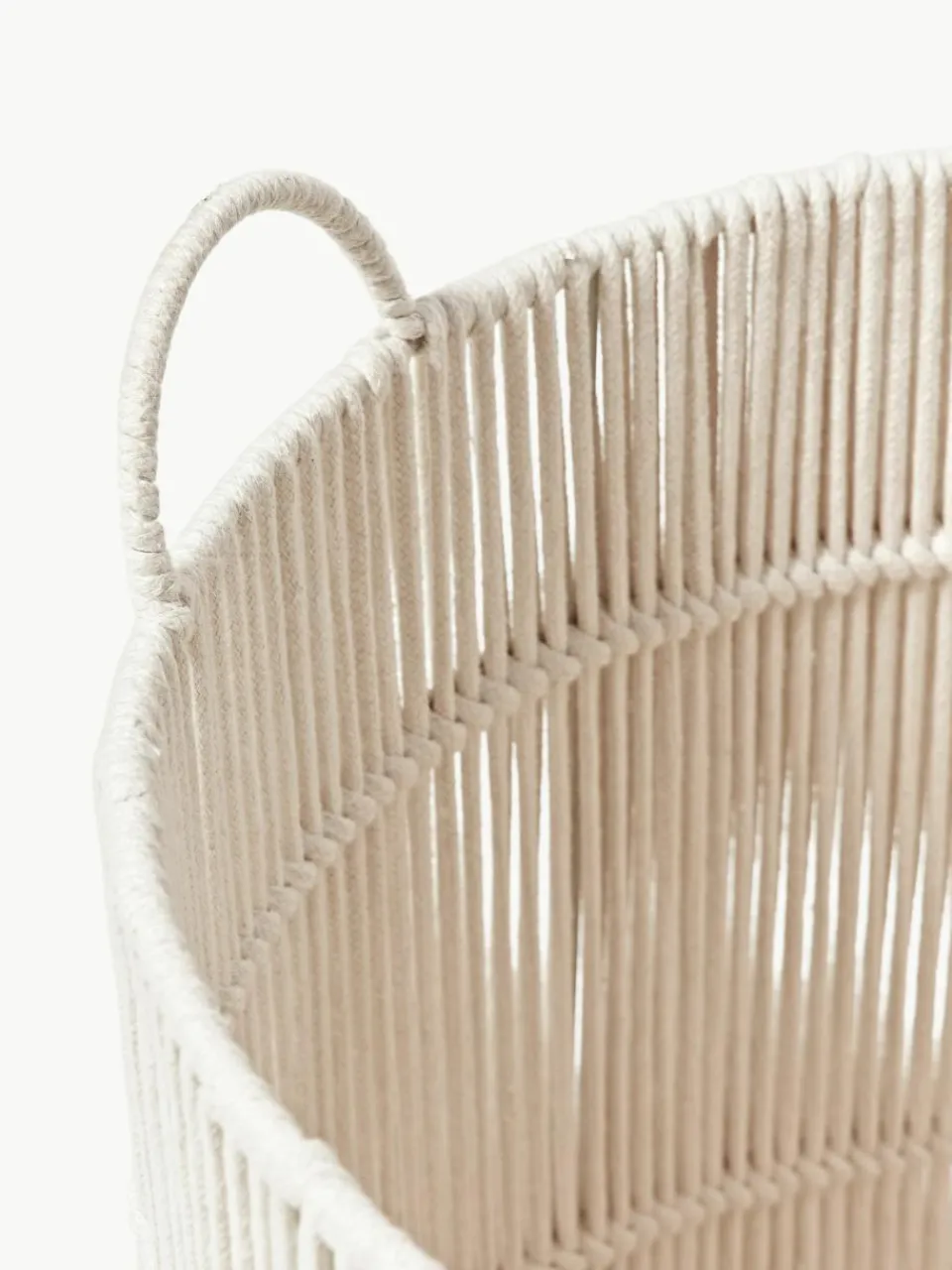 Handgeweven wasmanden van touw, 2-delig^Westwing Collection Online