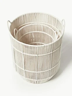 Handgeweven wasmanden van touw, 2-delig^Westwing Collection Online