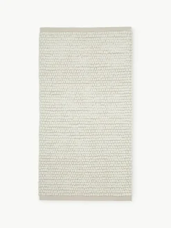 Handgeweven wollen vloerkleed Pebble^Westwing Collection Discount