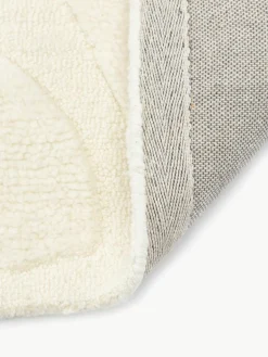 Handgeweven wollen vloerkleed Clio met hoog-laag structuur^Westwing Collection Hot