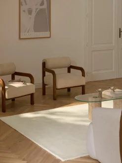 Handgeweven wollen vloerkleed Zayne^Westwing Collection Clearance