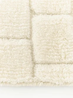 Handgeweven wollen vloerkleed Adley met hoog-laag structuur^Westwing Collection Clearance