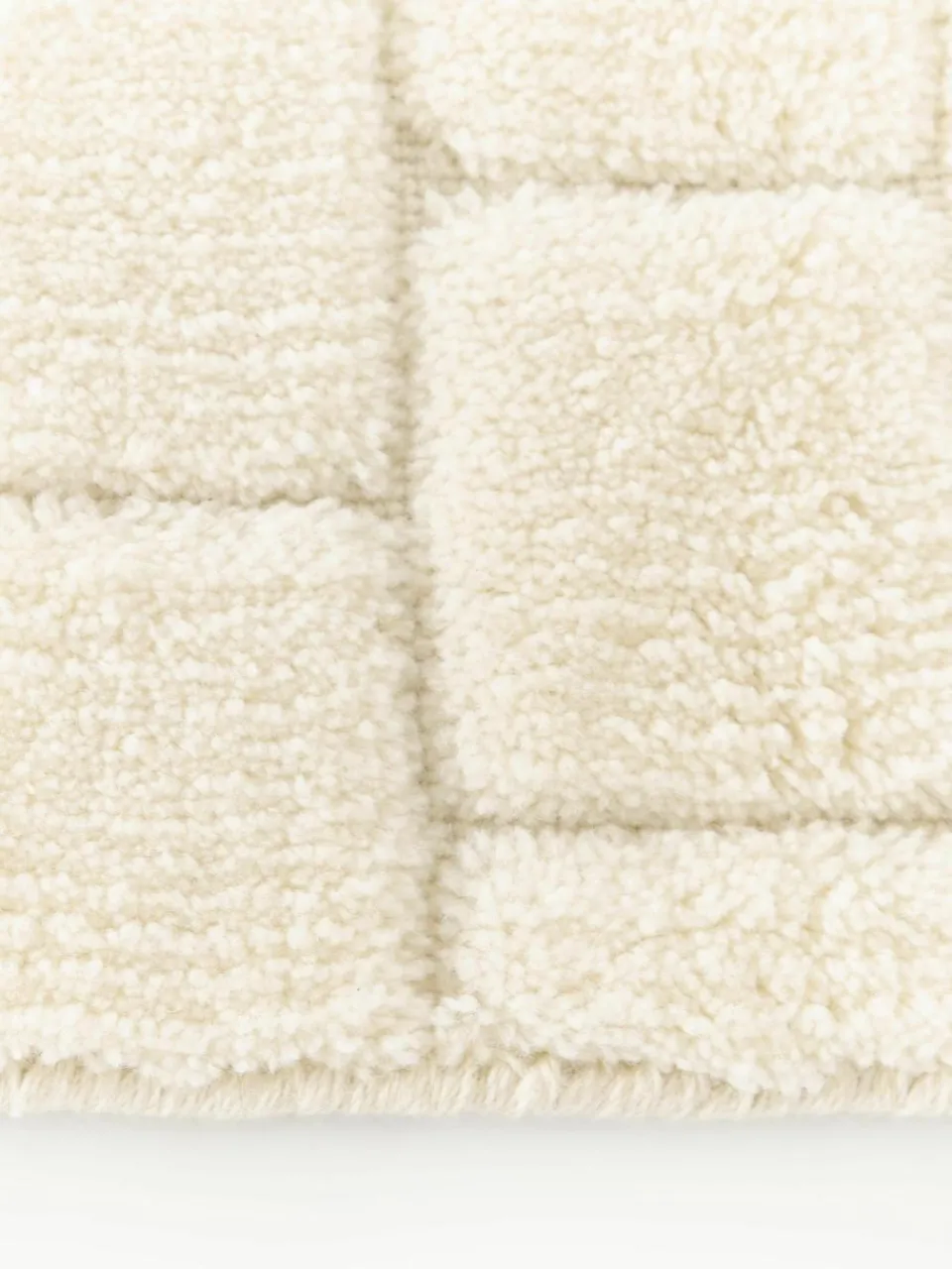 Handgeweven wollen vloerkleed Adley met hoog-laag structuur^Westwing Collection Clearance
