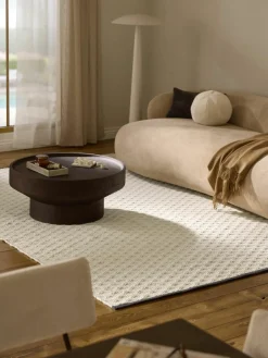 Handgeweven wollen vloerkleed Inar^Westwing Collection Hot