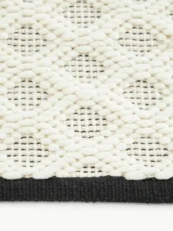 Handgeweven wollen vloerkleed Inar^Westwing Collection Hot