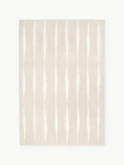 Handgeweven wollen vloerkleed Fjord^Nordic Knots Fashion