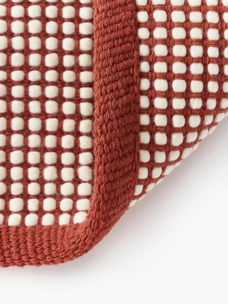 Handgeweven wollen vloerkleed Amaro^Westwing Collection Online
