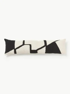 Handgeweven XL kussen Asta met geometrisch patroon^Westwing Collection Sale
