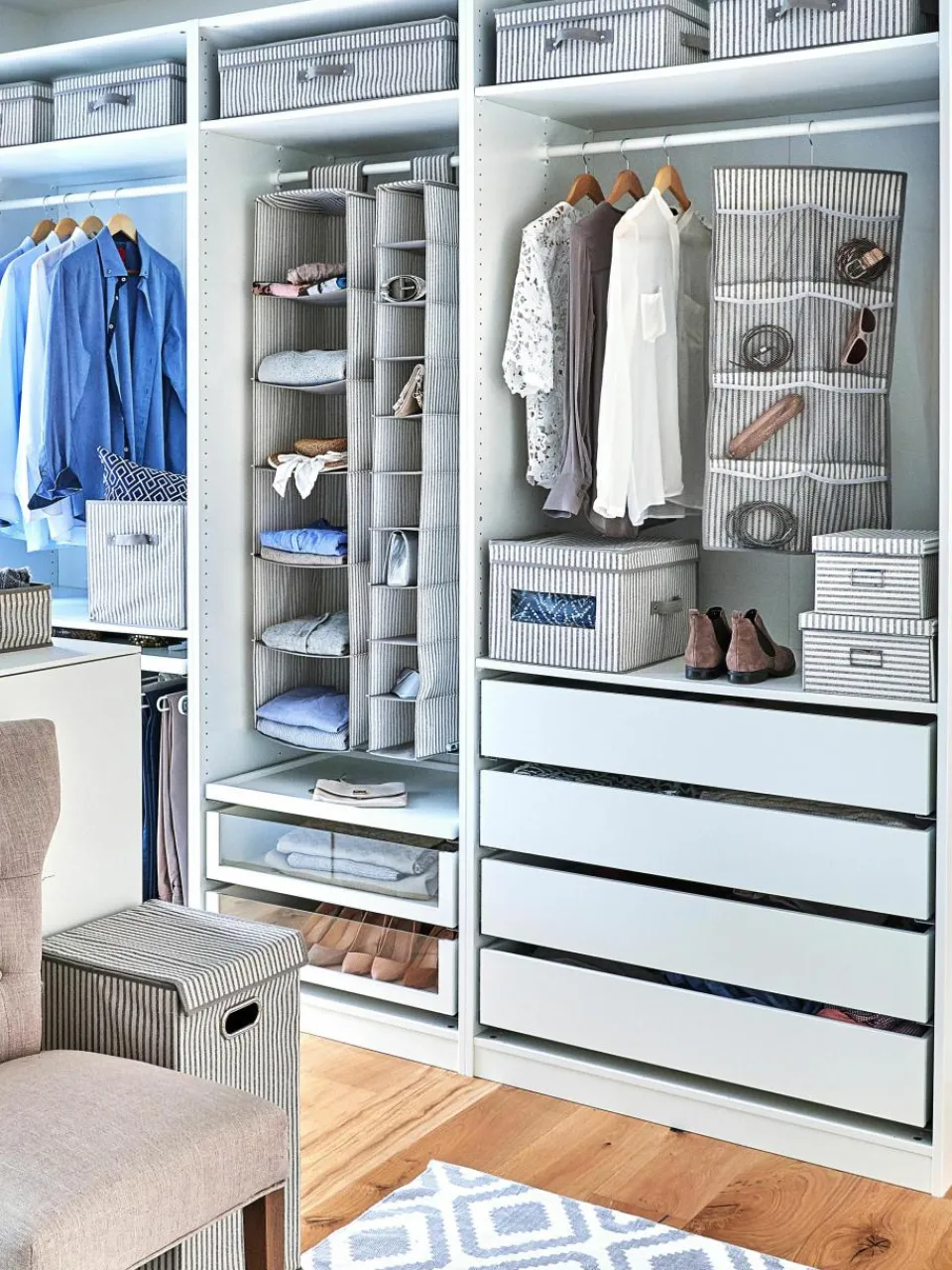 Hangende kastorganizer Stripes^Westwing Hot