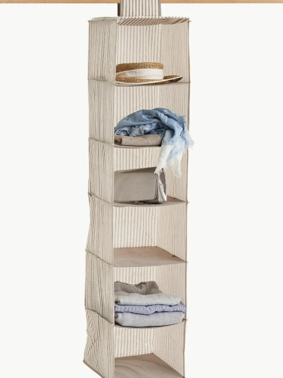 Hangende kastorganizer Stripes^Westwing Hot