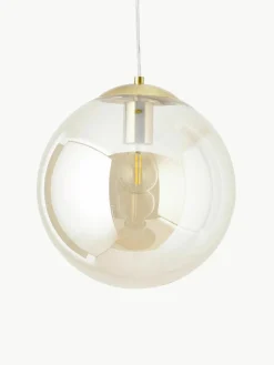 Hanglamp Bao van glas^Westwing Collection New