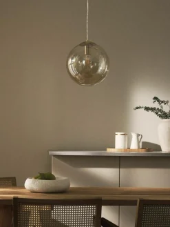 Hanglamp Bao van glas^Westwing Collection New