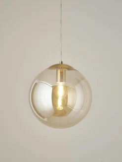 Hanglamp Bao van glas^Westwing Collection New