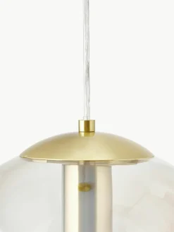 Hanglamp Bao van glas^Westwing Collection New