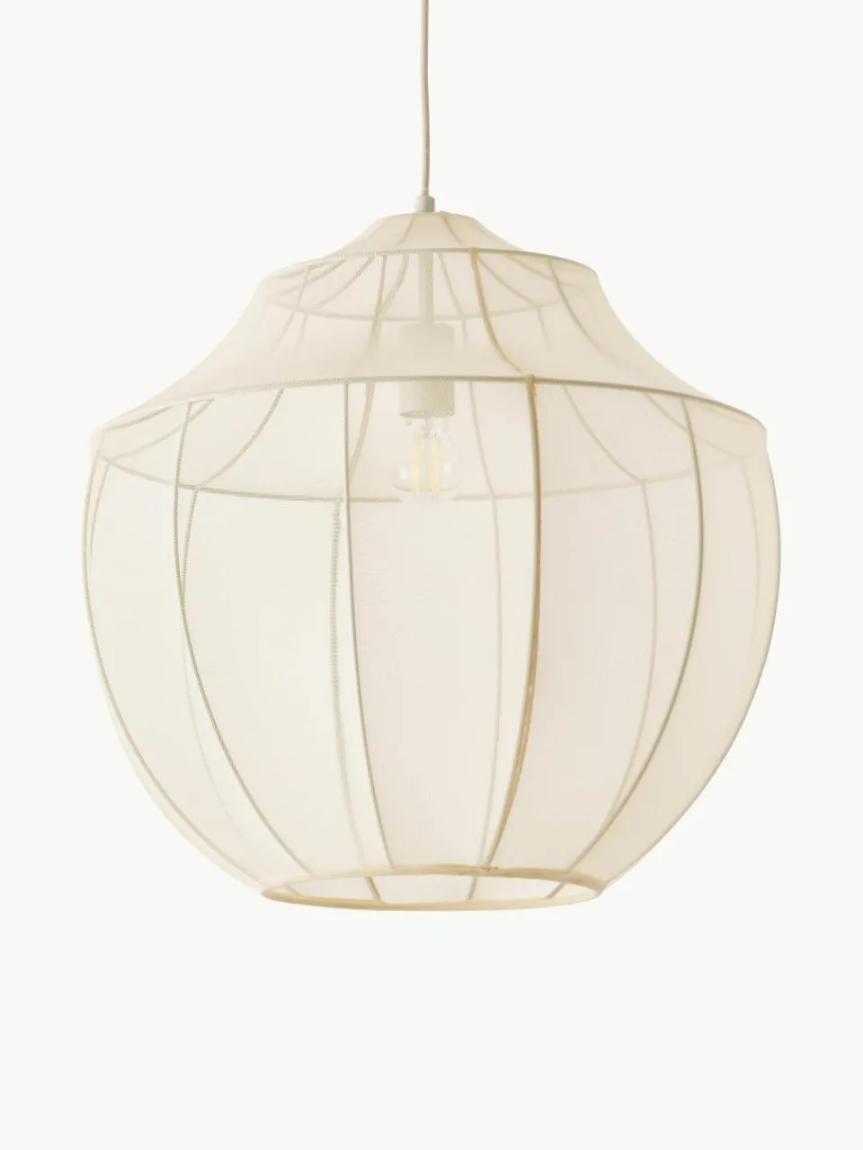 Hanglamp Beau van netstof^Westwing Collection Clearance