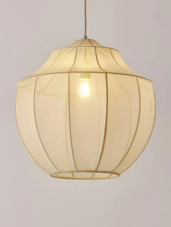 Hanglamp Beau van netstof^Westwing Collection Clearance
