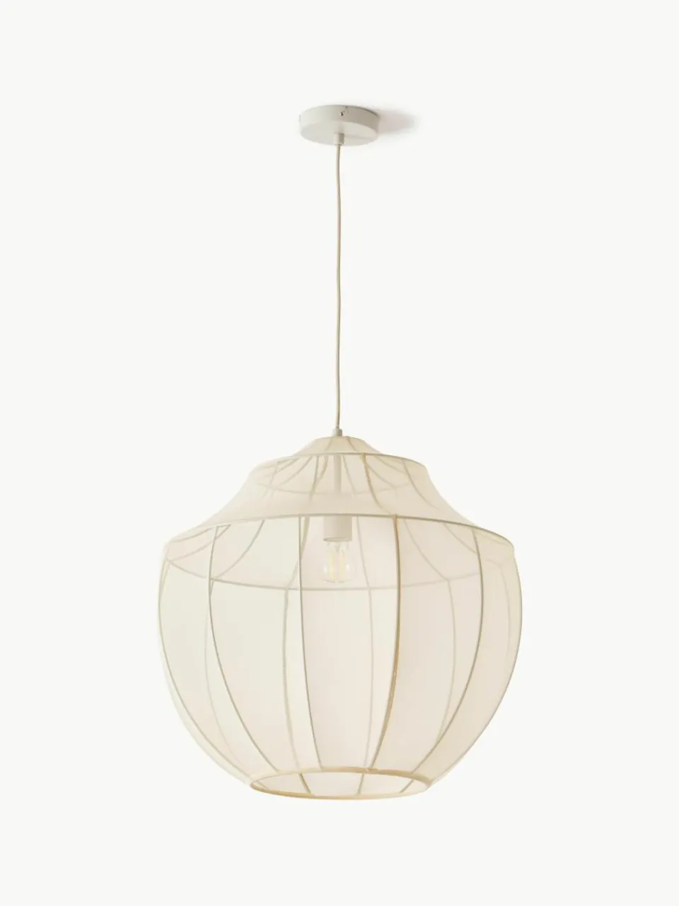 Hanglamp Beau van netstof^Westwing Collection Clearance