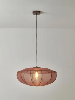 Hanglamp Beau van netstof^Westwing Collection Online