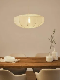 Hanglamp Beau van netstof^Westwing Collection Fashion
