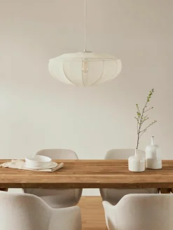 Hanglamp Beau van netstof^Westwing Collection Fashion