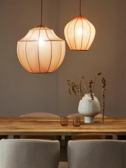 Hanglamp Beau van netstof^Westwing Collection Fashion
