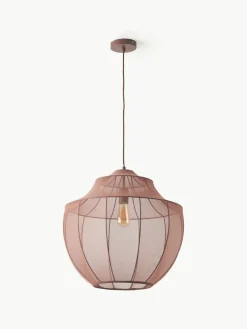 Hanglamp Beau van netstof^Westwing Collection Fashion